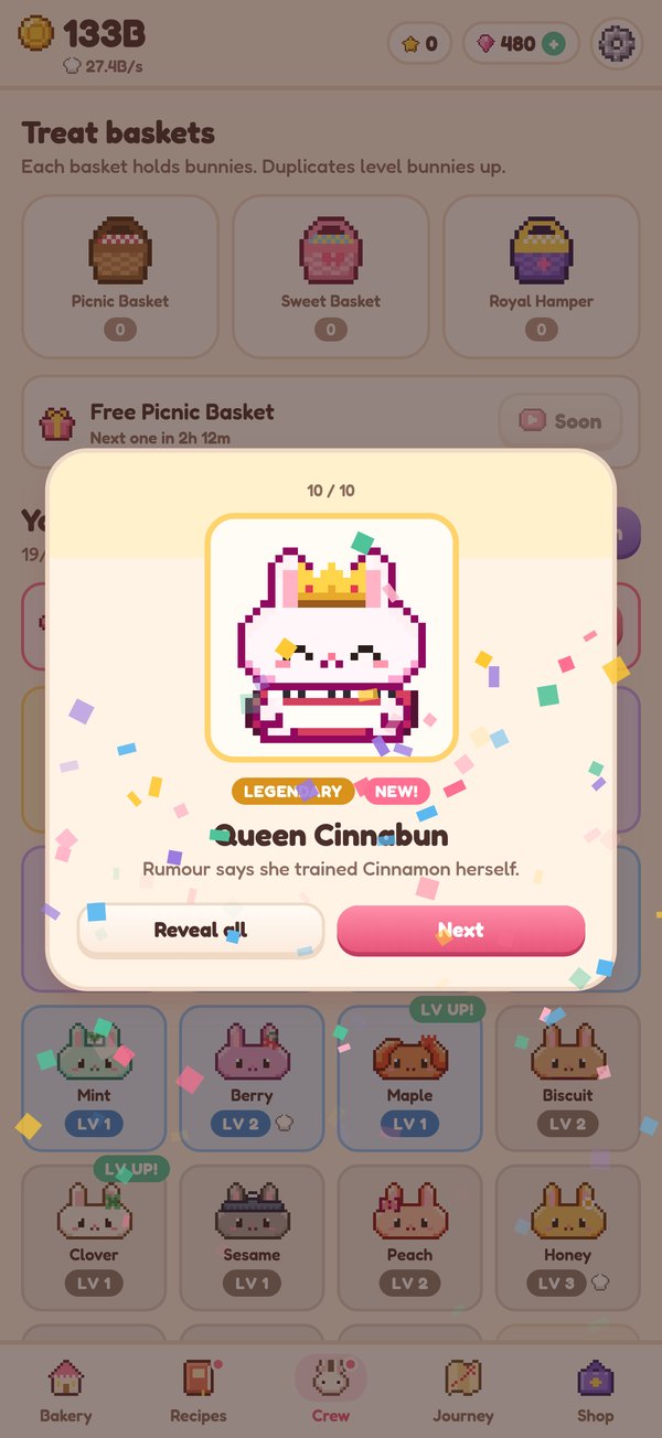 Opening a Royal Hamper: Queen Cinnabun, legendary and new